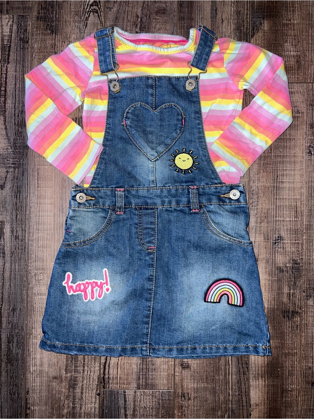 👧🏼 Bluezoo Striped Long Sleeve and Jumper